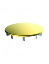 Capot bonde de douche or mat
