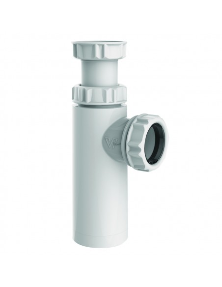 Siphon de lavabo design en plastique recyclé réglable avec une entrée et sortie de Diam.32