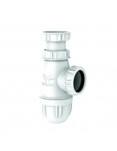Siphon d'évier en plastique de marque NF avec hauteur réglable de 149 à 184 mm