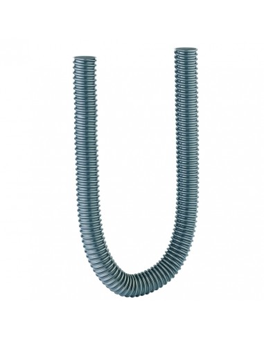 Raccord flexible armé sans les 2 embouts en PVC gris à coller