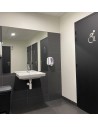 Universal waste and compact space-saving trap