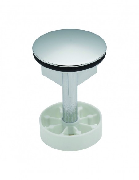 Wing pop-up plug for automatic basin waste, 39 mm dia., chrome-plated brass, set of 10 pieces