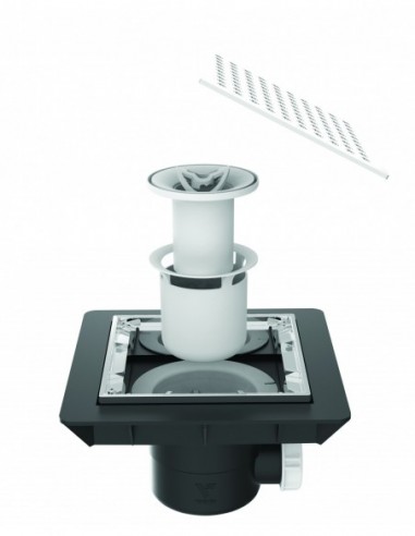 Bonde de sol pour douche à l'italienne Valentin