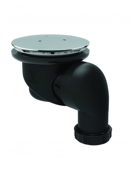 Bonde de douche avec sortie 40 mm orientable