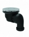 Bonde de douche avec sortie 40 mm orientable
