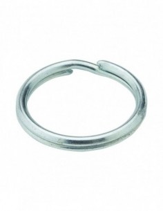 Split ring for chain, D. 19 mm, stainless steel, pack of 100 pieces.