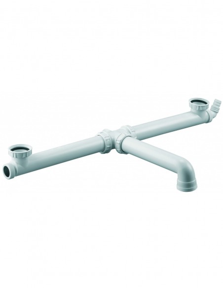 Tubulure d'évier équipé de gain espace