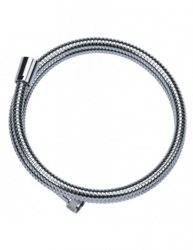 Flexible de douche DA en métal chromé avec 1