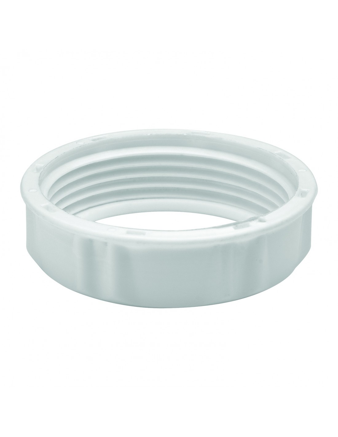 Extensions De Siphon 1-1/4" à 1-1/2" - Lot De 2 Avec Joints - Pour évier, Baignoire, Douche - En Plastique PP Blanc