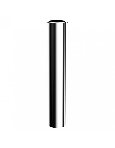 Adjustable tube for design basin trap, l. 300 mm, chrome-plated metal