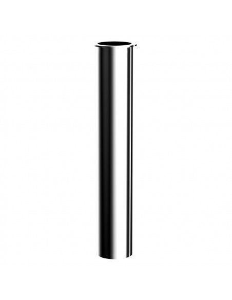 Adjustable tube for design basin trap, l. 300 mm, chrome-plated metal