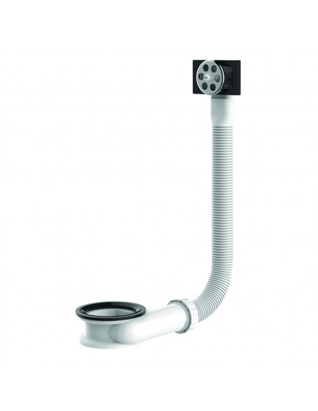 Trop plein en plastique avec blanc pour lavabo avec grille évier