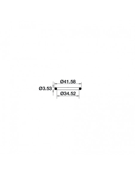 Drawing 042500 005 00 O-ring 41.58mm x 34.52mm x tore 3.53mm set of 25