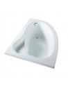 Baignoire avec gain d'espace Archipel angle version gauche avec une longueur de 150cm et une largeur de 100cm