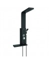 ref 520000 005 00 black shower column with storage shelf