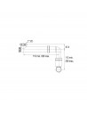Drawing 780700 001 00 universal extension for Connectic sink pipe