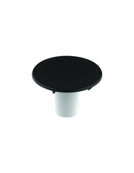 Capot noir avec tube garde d'eau