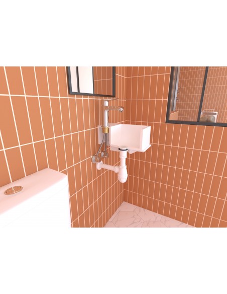 Trap for washbasin or sink