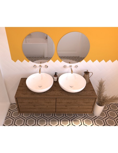 Bonde à clapet blanc