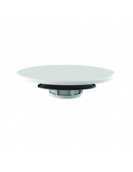 Clapet blanc pour bonde de lavabo universelle