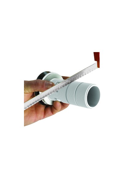 Cuttable waste to adapt to thickness of material