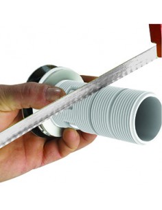 Bonde capot blanc mat Cut&Click 2