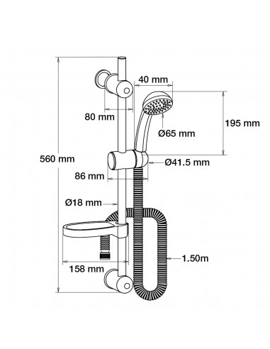 Drawing 978500 000 00 cobra shower