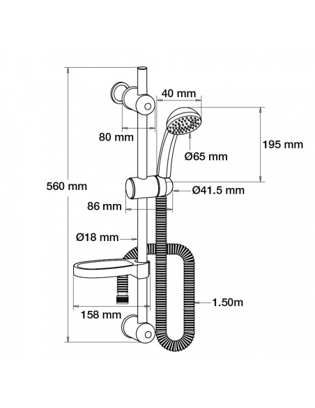 Drawing 978500 000 00 cobra shower