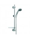 Mutine shower set, with chromed stainless steel rail, 2 sprays handshower
