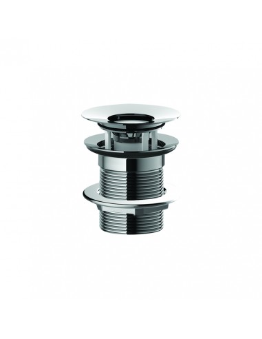 Bonde digiclic pour lavabo sans trop plein avec mécanisme automatique de contrôle du niveau d'eau