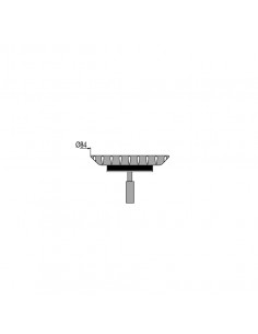 Basket for manual drain plug D. 75 mm 2