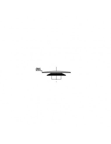 Plan 041000 000 00 clapet laiton chromé bonde de lavabo Siphonette et Cut&Click