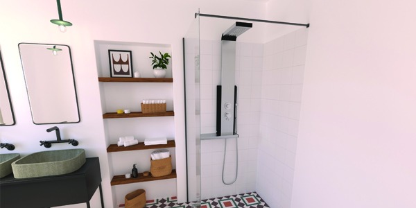 DUNE +: the functional and aesthetic shower column